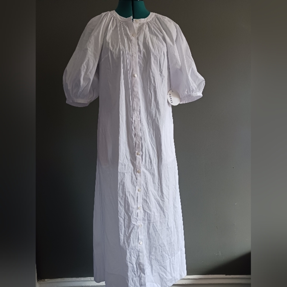 NWT STAUD VINCENT white Dress Size XS